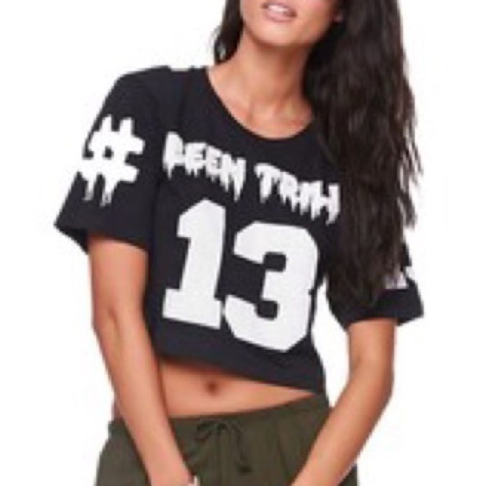 Been thrill 13 crop top